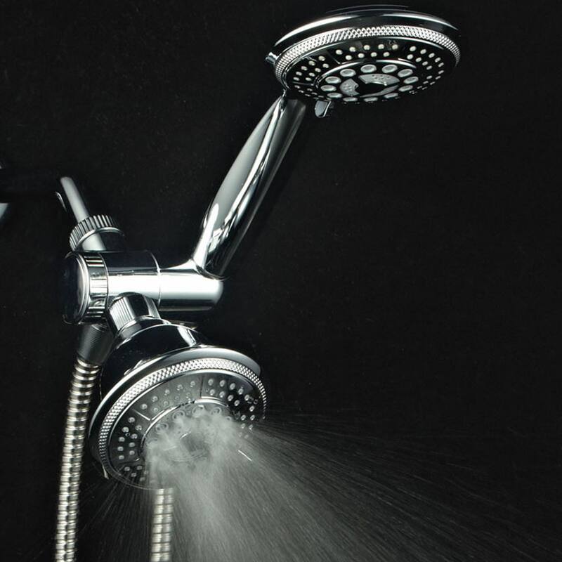 Hydroluxe Pampering 24-setting Ultra-Luxury 3-way Shower Combo