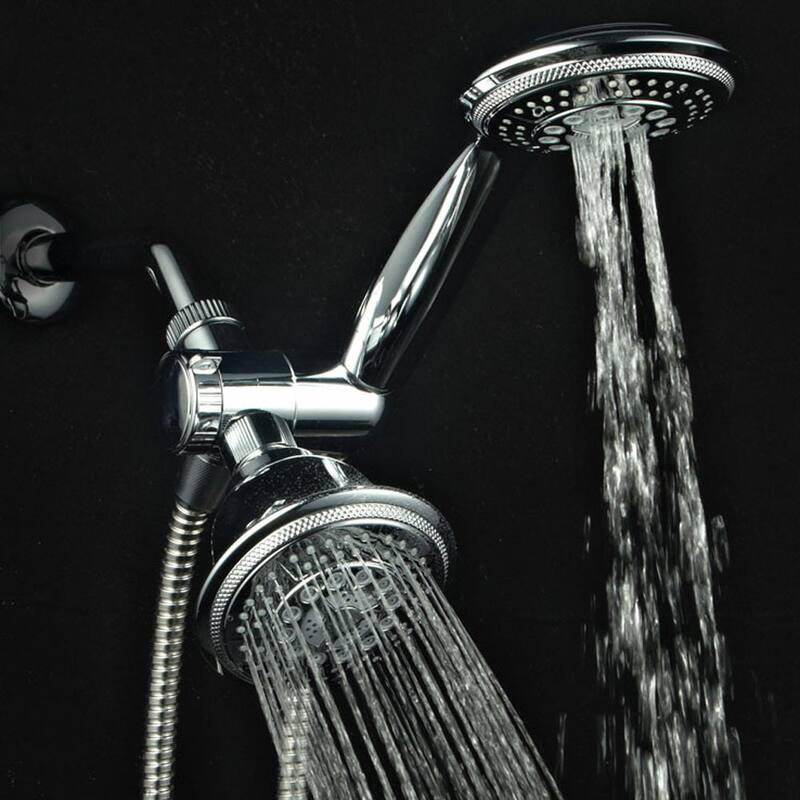 Hydroluxe Pampering 24-setting Ultra-Luxury 3-way Shower Combo