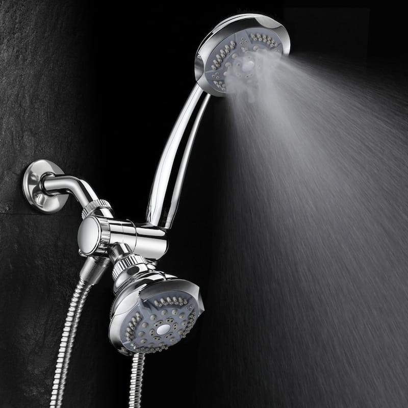 DreamSpa 19-setting 3-way 2-in-1 Luxury Shower Combo