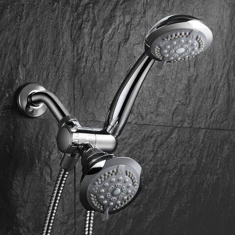 DreamSpa 19-setting 3-way 2-in-1 Luxury Shower Combo