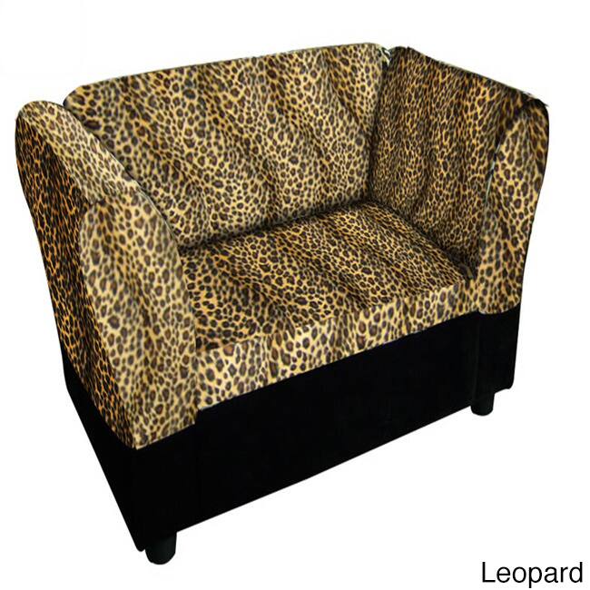 Pet Sofa Storage Zebra Bed - Yellow/White