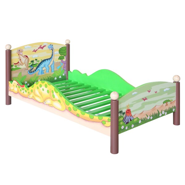 dinosaur twin bed frame