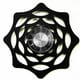preview thumbnail 1 of 0, Mid Century Modern Lacy Web 20-inch Clock