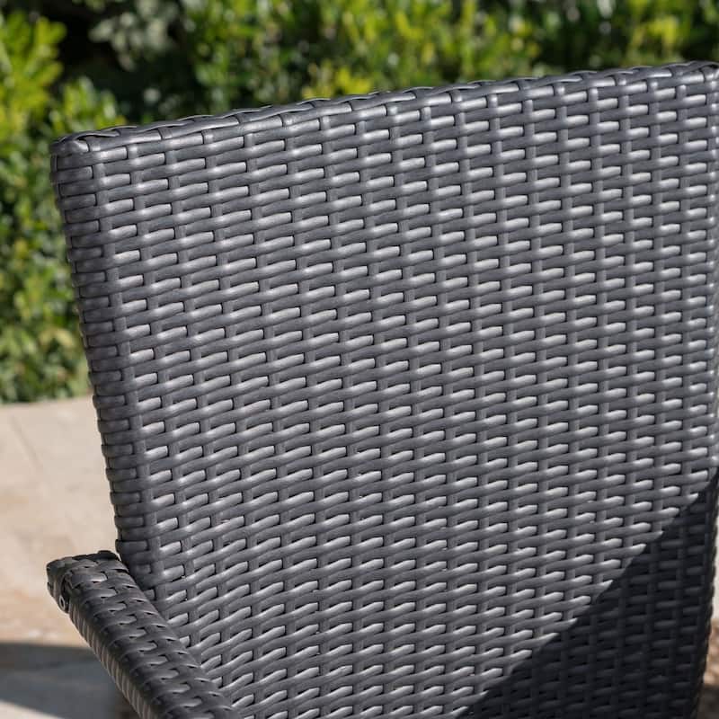 Thompson Outdoor 7-piece Wicker Dining Set with Cushions by Christopher Knight Home