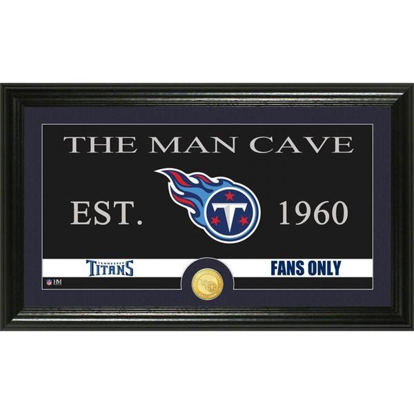 Tennessee Titans 'Man Cave' Bronze Coin Panoramic Photo Mint