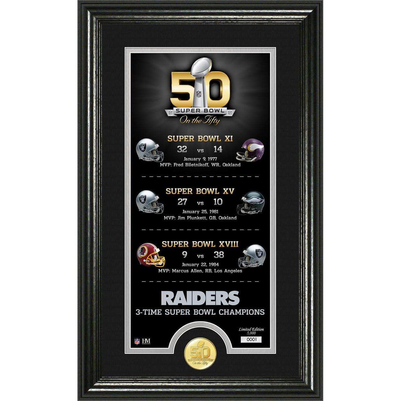 super bowl 50 plaque