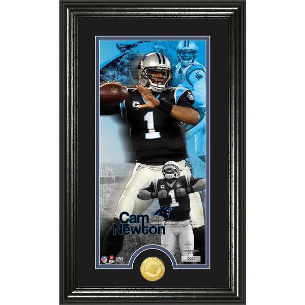 Cam Newton Supreme Bronze Coin Panoramic Photo Mint