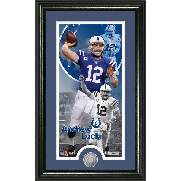 Andrew Luck 'Supreme' Minted Coin Panoramic Photo Mint
