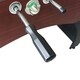 Metropolitan Foosball Table, Modern Soccer Game Table for Kids and Adults with Cherry Finish, 54-In - Thumbnail 7