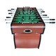 Metropolitan Foosball Table, Modern Soccer Game Table for Kids and Adults with Cherry Finish, 54-In - Thumbnail 6