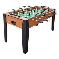 Hurricane 54-Inch Foosball Table for Family Game Rooms with Light Cherry Finish