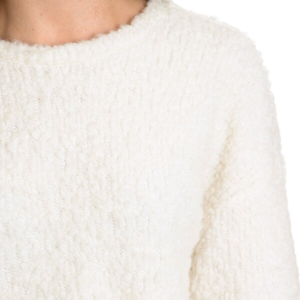 faux sherpa sweater