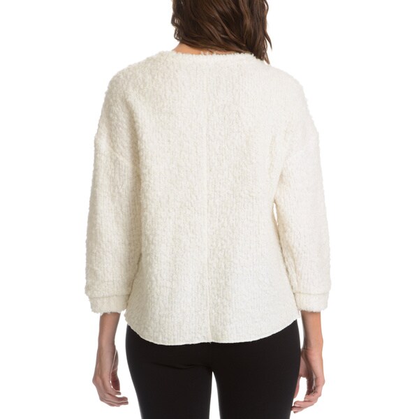 faux sherpa sweater