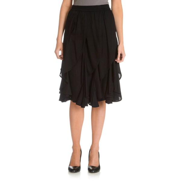 cascading tulle skirt