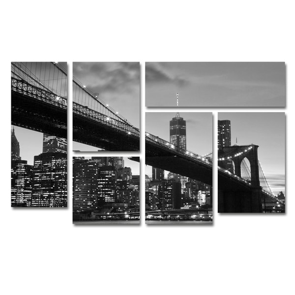 Brooklyn Bridge Wall Art cateyes 'brooklyn bridge 5' canvas wall art - free shipping today Brooklyn Bridge Wall Art cateyes 'brooklyn bridge 5' canvas wall art - free shipping today