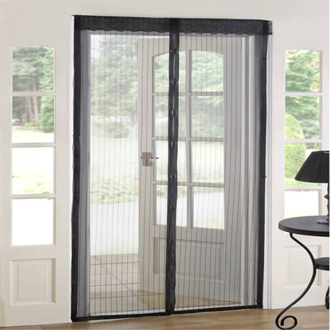 As Seen On Tv Magnetic Mesh Screen Door Set Of 2