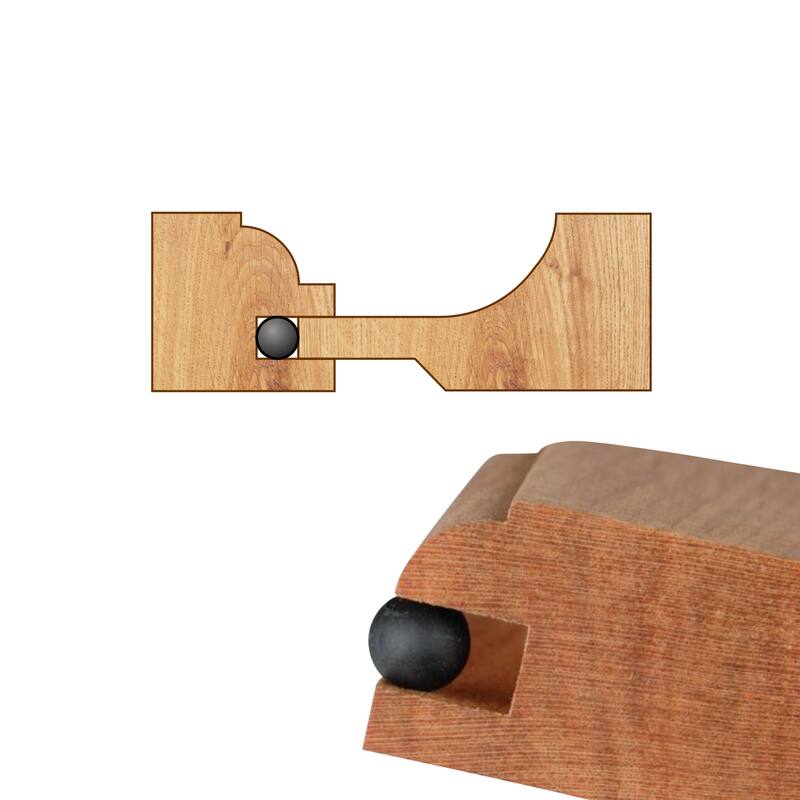 1000 Pack Space Balls Raised Panel Door Spacers for 1/4" Groove