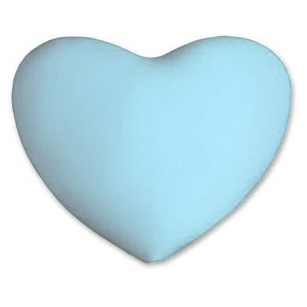 Microbead HeartShaped Throw Pillow Soft Airy Microbeads Cute Cuddly Gift Bed Bath