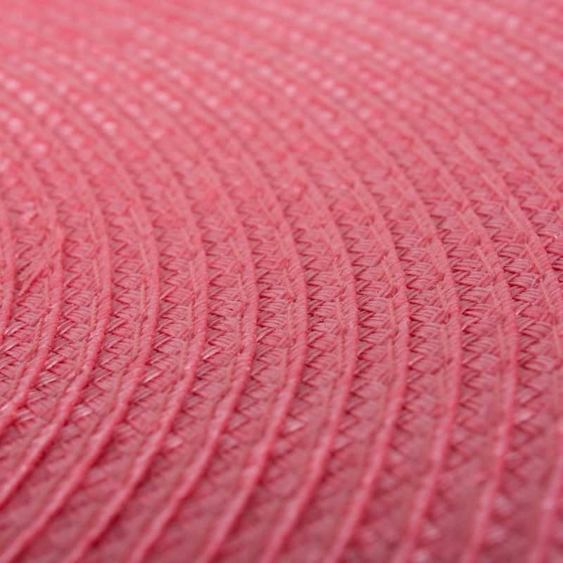 DII Indoor/ Outdoor Round Woven Placemats (Set of 6)