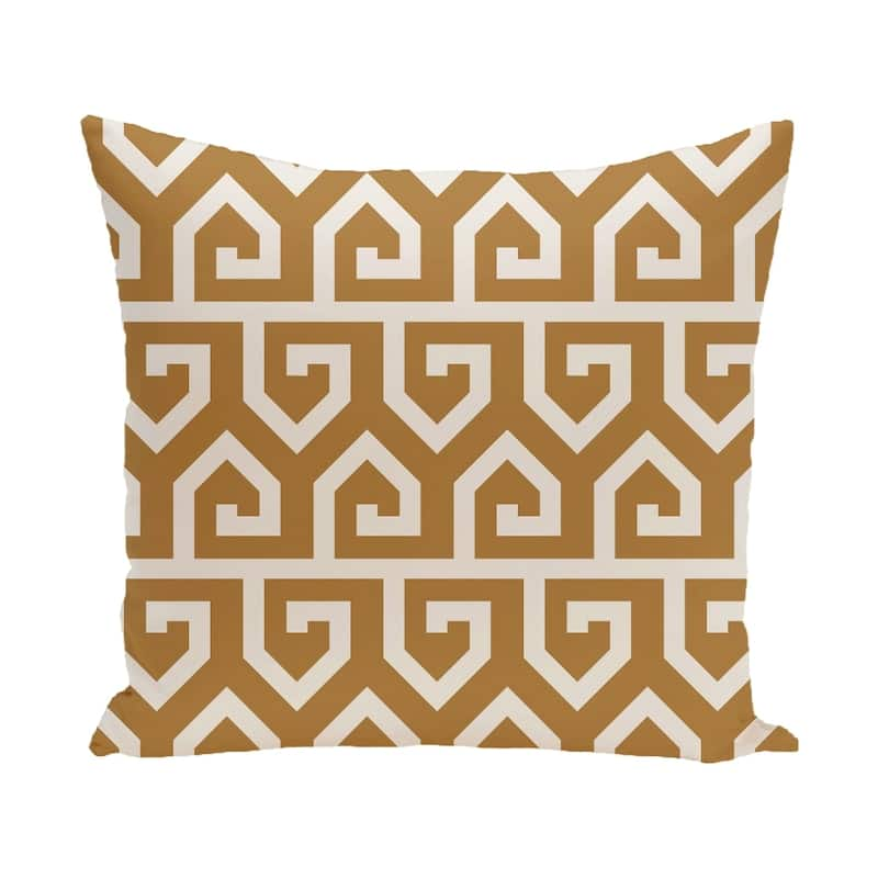 16 x 16-inch Keyed Up Geometric Print Pillow