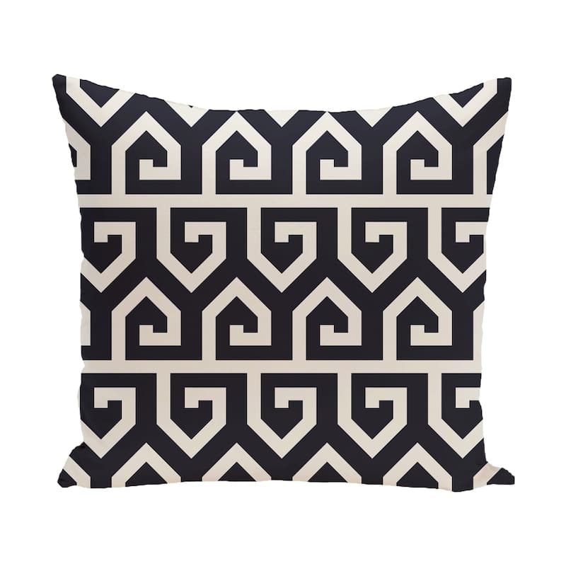 16 x 16-inch Keyed Up Geometric Print Pillow