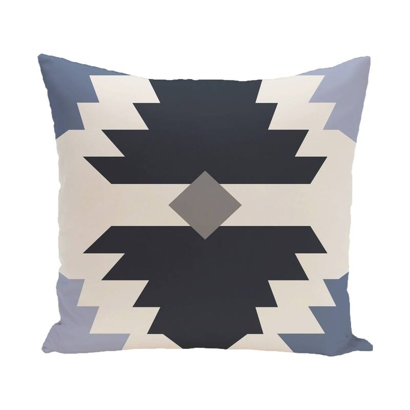 18 x 18-inch Mesa Geometric Print Pillow