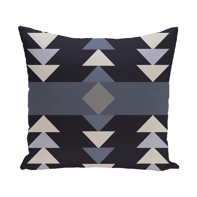 20 x 20-inch Sagebrush Geometric Print Pillow
