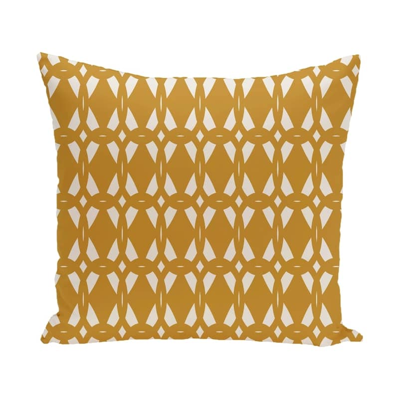 20 x 20-inch Geo-Craze Geometric Print Pillow