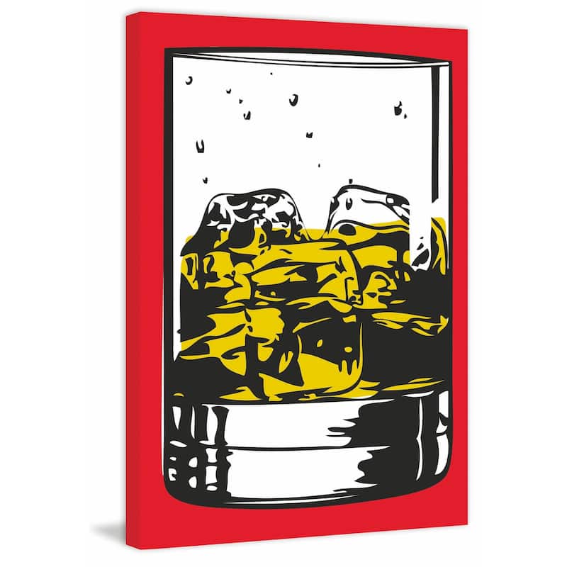 Marmont Hill - Cocktail 1 Print on Canvas - Multi-Color
