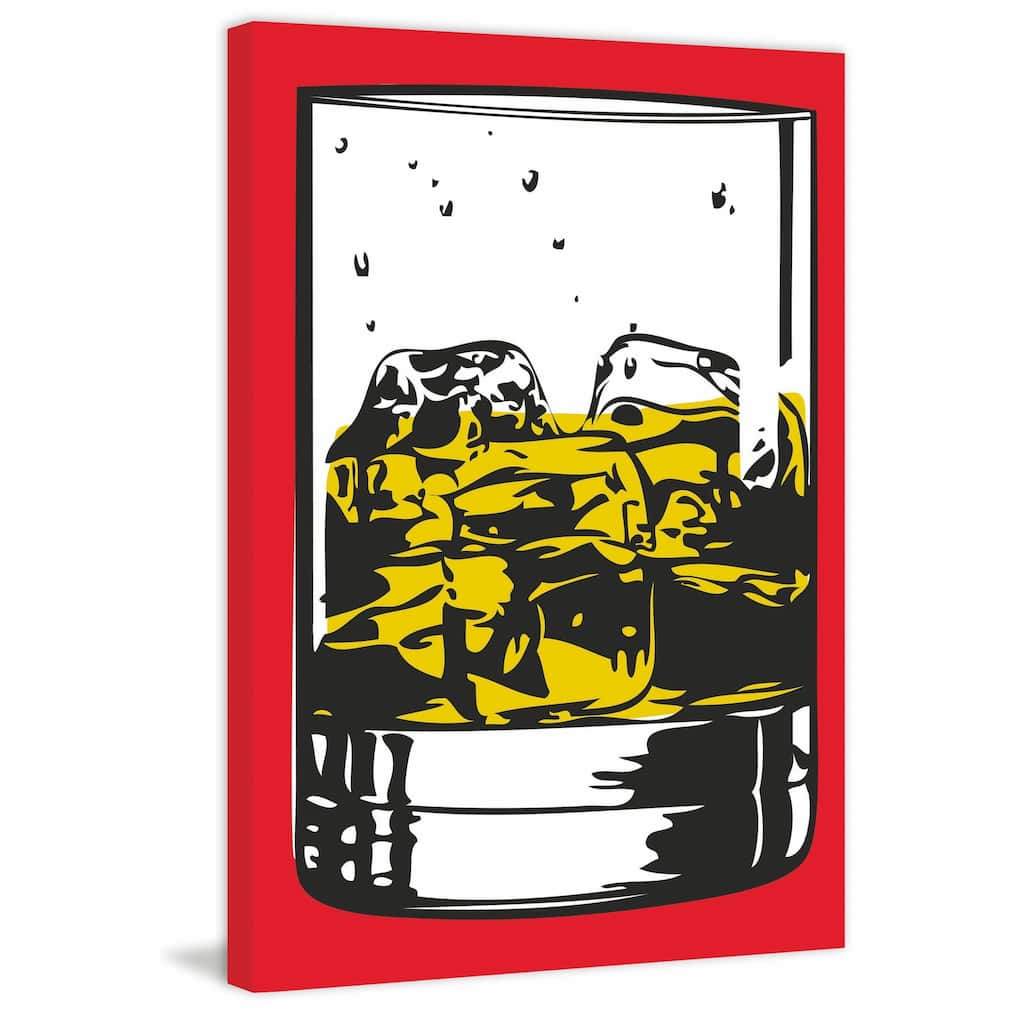 Marmont Hill - Cocktail 1 Print on Canvas - Multi-Color