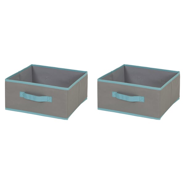 South Shore Fabric Storage Bin   2 pack