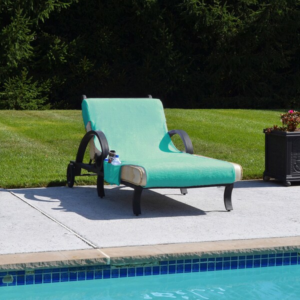 Authentic Turkish Cotton Aqua Green Towel Cover for ...