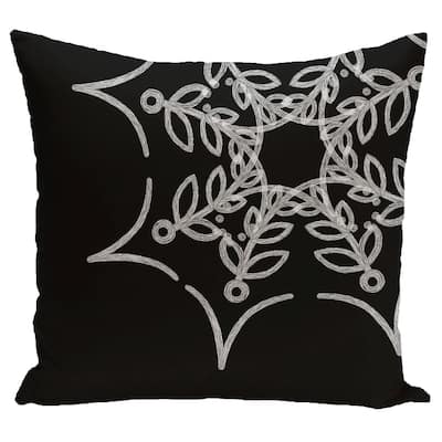 18 x 18-inch Web Art Holiday Print Pillow