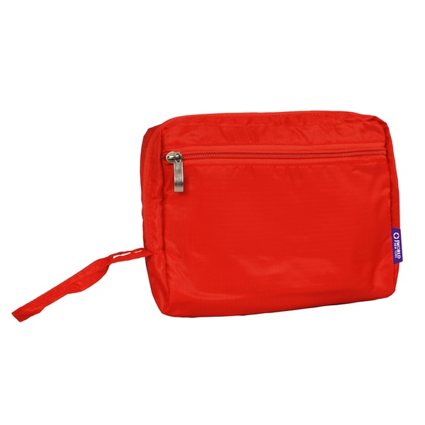 Chevron Print 20 Duffel Bag Red//blk
