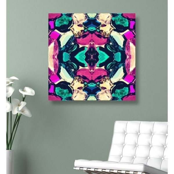 Oliver Gal 'Liz T's Jewelry Box' Abstract Wall Art Canvas Print