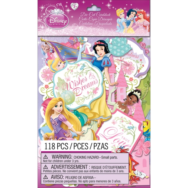 Disney Princess Cardstock DieCuts 118/Pkg