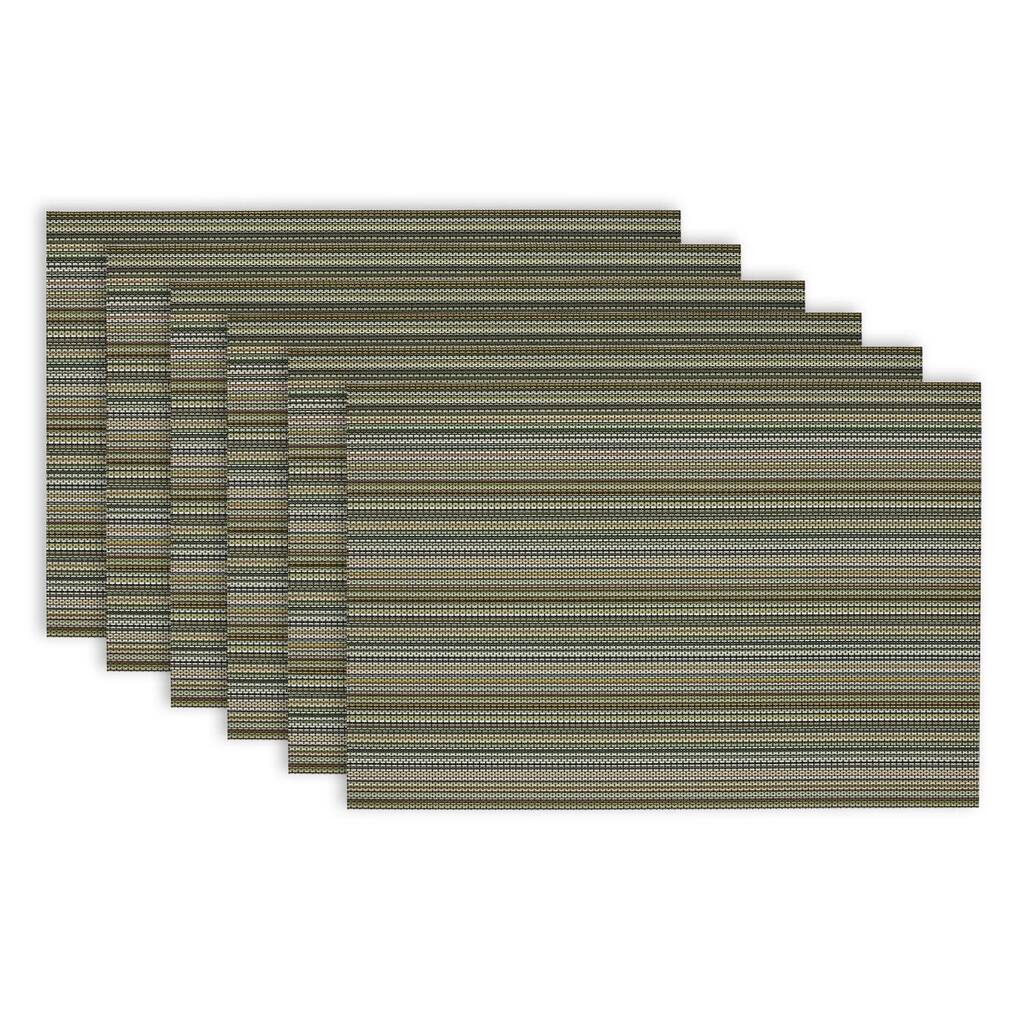 Micro Stripe Placemats (Set of 6)
