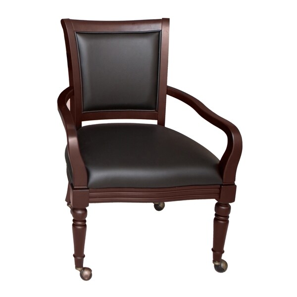 leather poker table chairs
