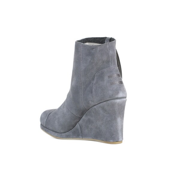 toms desert wedge high bootie