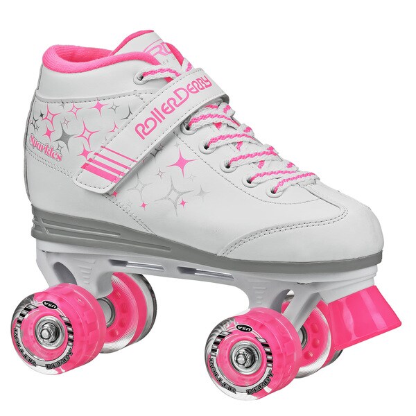 Shop Sparkle Girl's Lighted Wheel Roller Skate - Free Shipping On ...