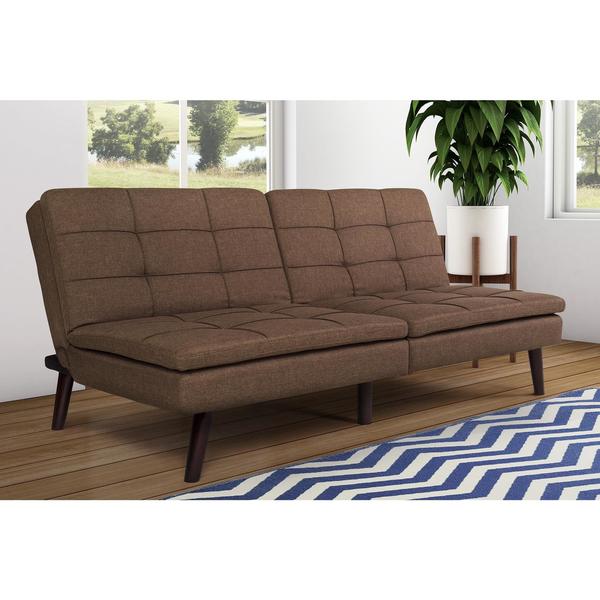 DHP Premium Westbury Linen Pillowtop Futon Free Shipping Today 17587402