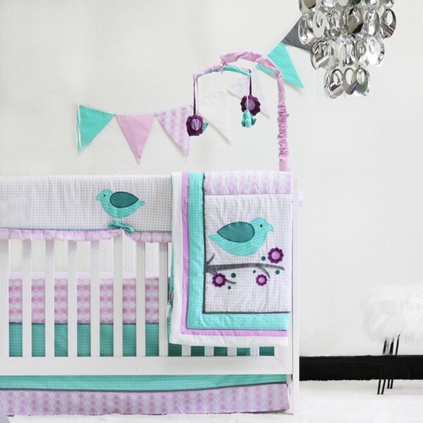 Pam Grace Creations Lovebirds 10-Piece Bedding Set