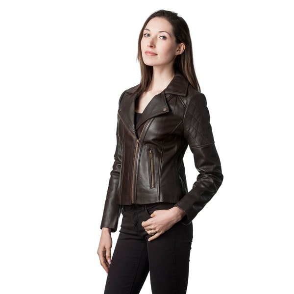 Shop Mason & Cooper Haley Leather Jacket - Free Shipping Today ...