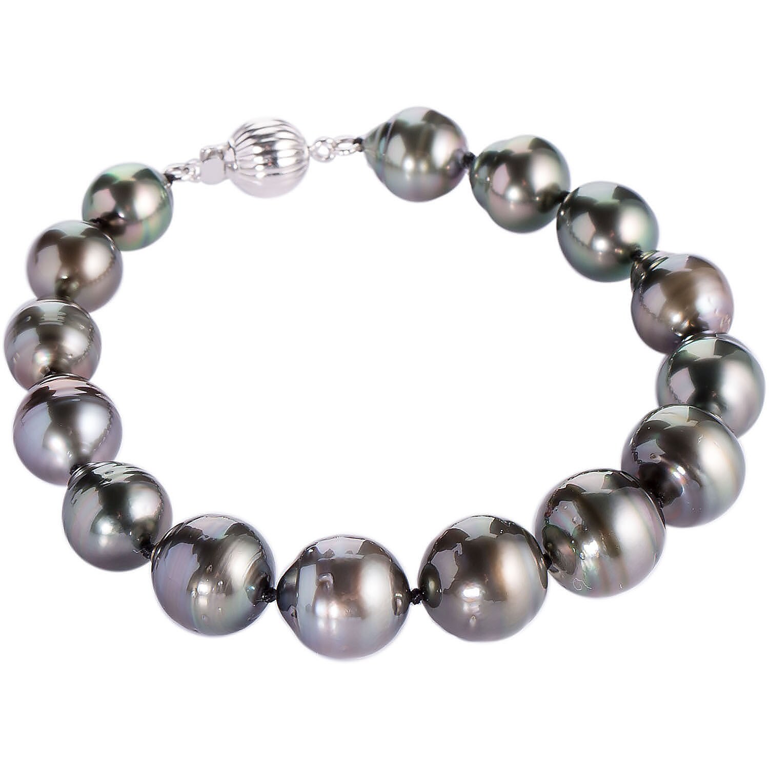 BR 8 PEARL 925/% silver bracelet with baroque freshwater pearl,nickel free