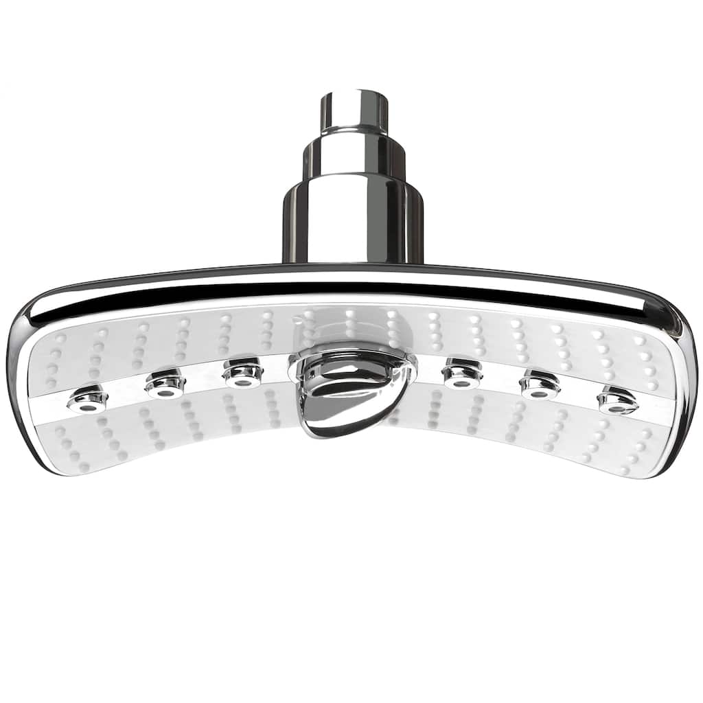 AKDY SH0019 9" Bathroom Rainfall Style Massage Jets Nozzles Multi-Function Shower Head