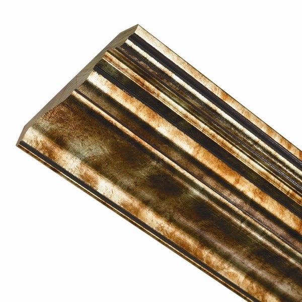 Shop Classic 8Foot Wood Ceiling Crown Molding Bermuda Bronze Free