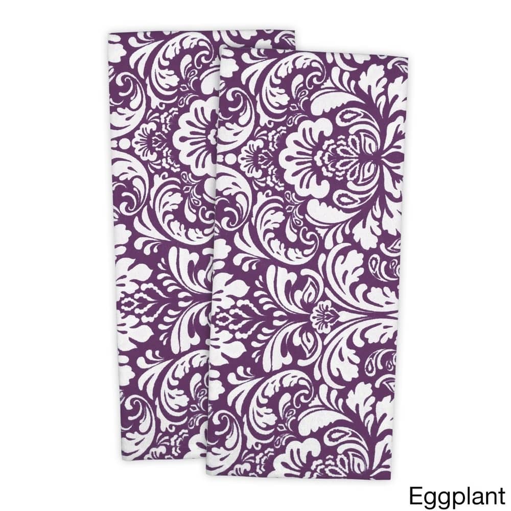 DII Damask Kitchen Dishtowels (Set of 2)