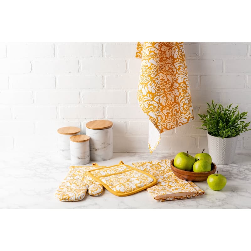 DII Damask Kitchen Dishtowels (Set of 2)