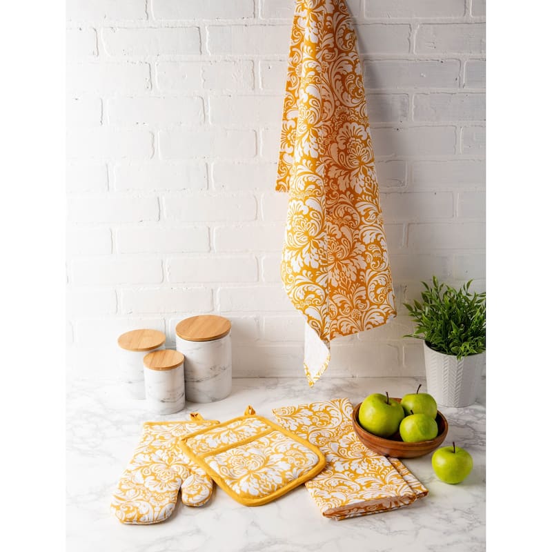 DII Damask Kitchen Dishtowels (Set of 2)