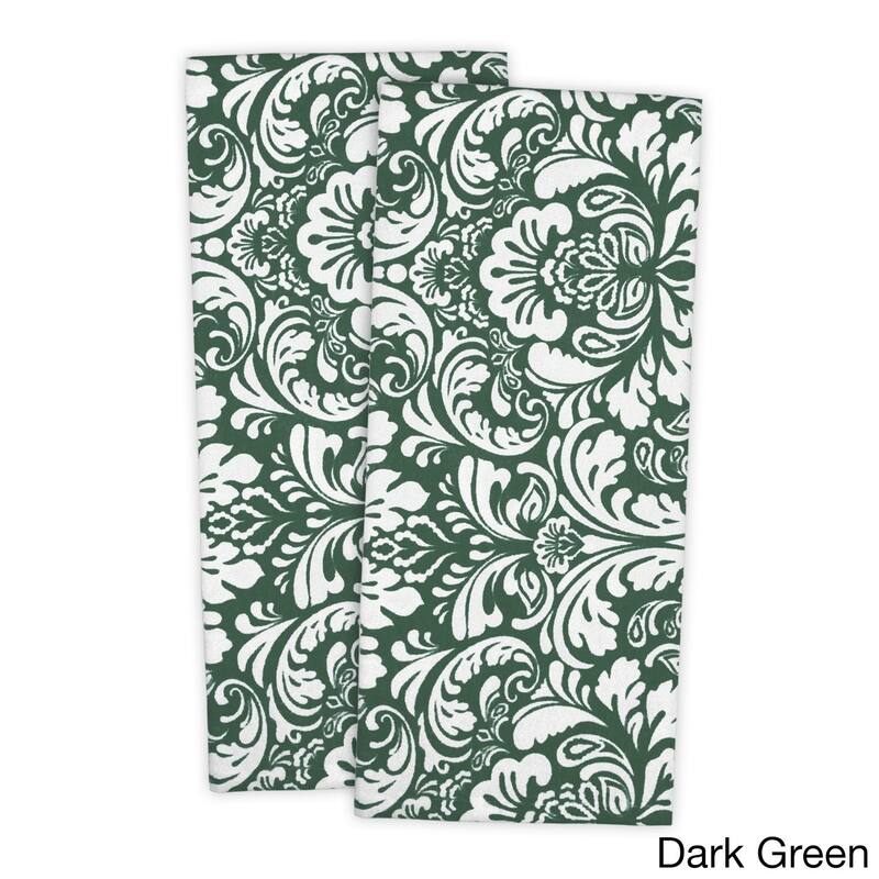 DII Damask Kitchen Dishtowels (Set of 2)